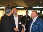 Marc Kessler, CEO der Quality1 AG (Mitte) und Hanspeter von Rotz, Geschäfsführer der Auto Welt von Rotz in Münchwilen.