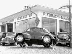 Renault-Ausstellung in der Garage Riedbach (1952)